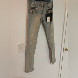 Phillip Plein Jeans size 25 New with tag